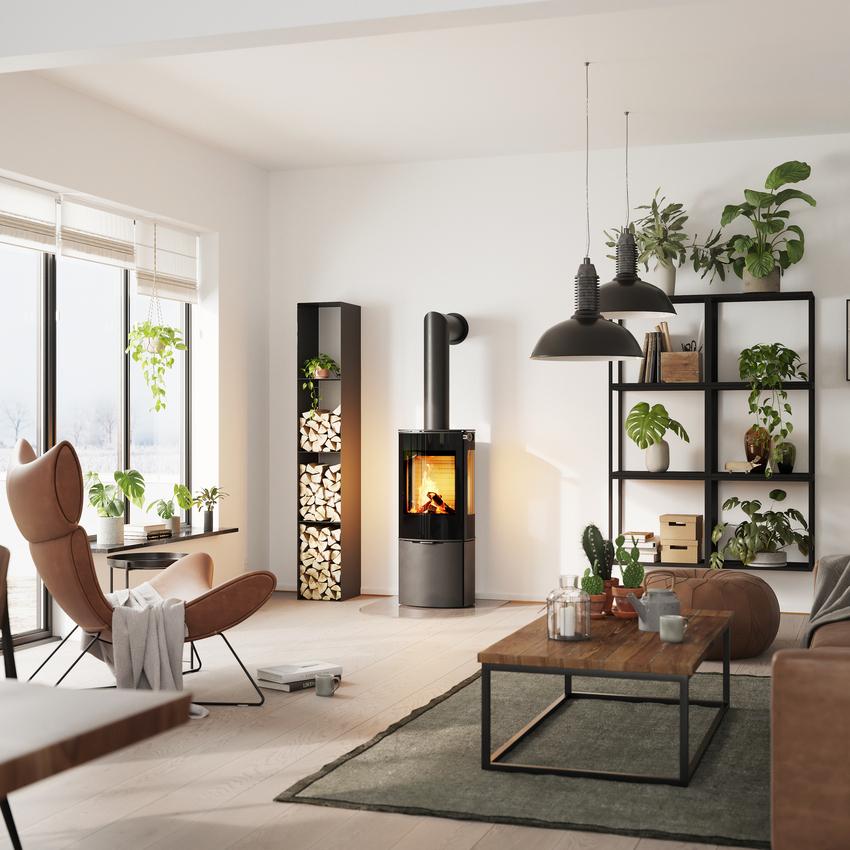Holz-Kaminofen MAX 600 - charakterstarker Auftritt | Attika